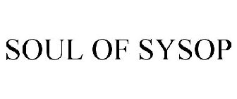 SOUL OF SYSOP