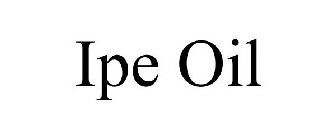 IPE OIL