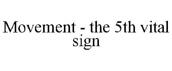 MOVEMENT - THE 5TH VITAL SIGN