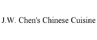 J.W. CHEN'S CHINESE CUISINE