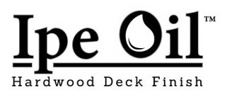 IPE OIL HARDWOOD DECK FINISH