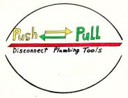 PUSH PULL DISCONNECT PLUMBING TOOLS