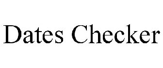 DATES CHECKER