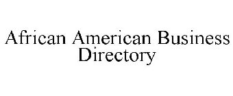 AFRICAN AMERICAN BUSINESS DIRECTORY