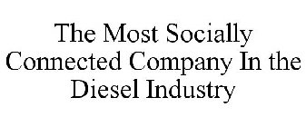 THE MOST SOCIALLY CONNECTED COMPANY IN THE DIESEL INDUSTRY