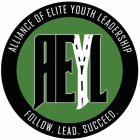 ALLIANCE OF ELITE YOUTH LEADERSHIP AEYLFOLLOW.LEAD.SUCCEED.