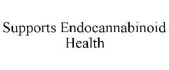 SUPPORTS ENDOCANNABINOID HEALTH
