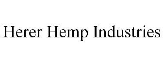 HERER HEMP INDUSTRIES