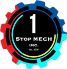 1 STOP, 1 CALL, WE DO IT ALL MECHANICAL, ELECTRICAL, PLUMBING