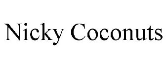 NICKY COCONUTS