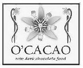 O'CACAO RAW DARK CHOCOLATE FOOD