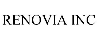 RENOVIA INC