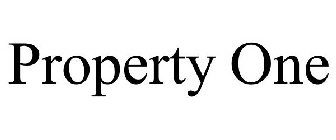 PROPERTY ONE