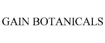 GAIN BOTANICALS