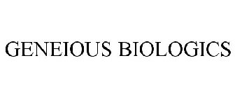 GENEIOUS BIOLOGICS