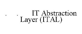 . . IT ABSTRACTION LAYER (ITAL)