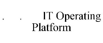 . . IT OPERATING PLATFORM