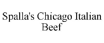 SPALLA'S CHICAGO ITALIAN BEEF