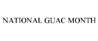 NATIONAL GUAC MONTH