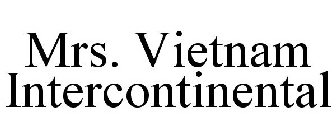 MRS. VIETNAM INTERCONTINENTAL