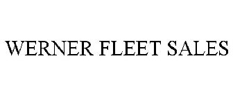 WERNER FLEET SALES