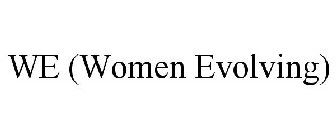 WE WOMEN EVOLVING