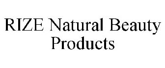 RIZE NATURAL BEAUTY PRODUCTS