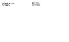 INFRASTRUCTURE ADVISORY CRISIL AN S&P GLOBAL COMPANY