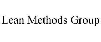 LEAN METHODS GROUP