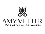 AMY VETTER B3 METHOD: BUSINESS, BALANCE& BLISS