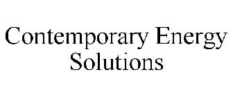 CONTEMPORARY ENERGY SOLUTIONS
