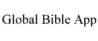 GLOBAL BIBLE APP