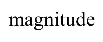 MAGNITUDE