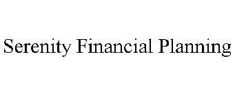 SERENITY FINANCIAL PLANNING