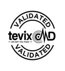 VALIDATED TEVIX MD - WE GET YOU PAID! -VALIDATED 1 0