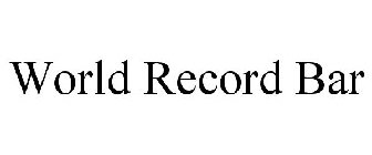 WORLD RECORD BAR