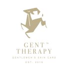 GENT THERAPY GENTLEMEN'S SKIN CARE EST. 2016