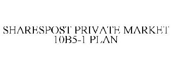 SHARESPOST PRIVATE MARKET 10B5-1 PLAN