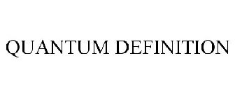 QUANTUM DEFINITION