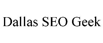 DALLAS SEO GEEK