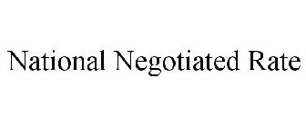 NATIONAL NEGOTIATED RATE