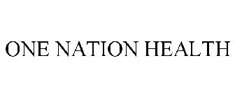 ONE NATION HEALTH