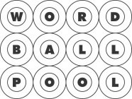 WORD BALL POOL