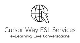 CURSOR WAY ESL SERVICES E-LEARNING, LIVE CONVERSATIONS