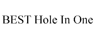 BEST HOLE IN ONE
