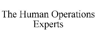THE HUMAN OPERATIONS EXPERTS