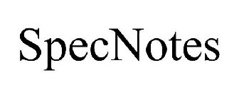 SPECNOTES