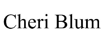 CHERI BLUM