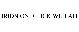 IRION ONECLICK WEB API