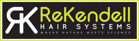 RK REKENDELL HAIR SYSTEMS WHERE NATURE MEETS SCIENCE